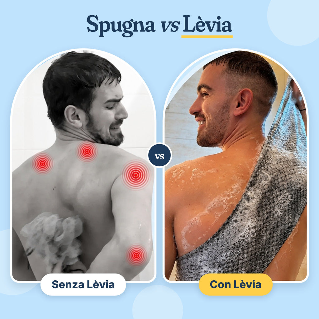 Lèvia – Pelle liscia come seta dalla prima doccia, oppure sarai rimborsato