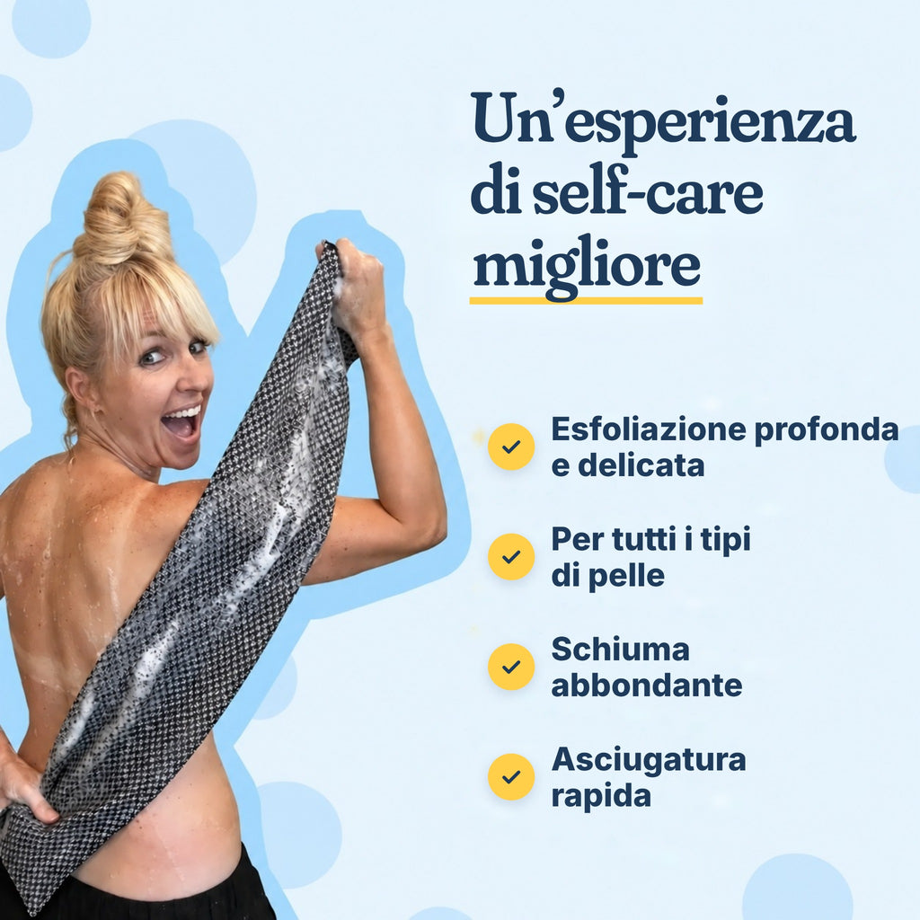 Lèvia – Pelle liscia come seta dalla prima doccia, oppure sarai rimborsato