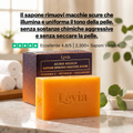Sapone alla curcuma e all'acido kojico Lèvia